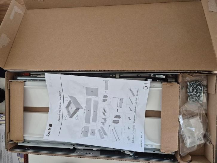 4x Blum Tandem Tip-on ladegeleiders - 500 mm - 30 kg, Huis en Inrichting, Keuken | Keukenelementen, Nieuw, Minder dan 100 cm, Minder dan 50 cm