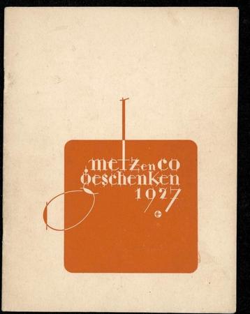 Gezocht: Metz en Co catalogus Geschenken 1927 warenhuis  beschikbaar voor biedingen