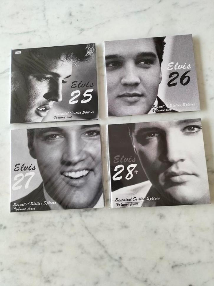 Elvis Presley 4cd serie THE ESSENTIAL SIXTIES SPLICED TAKES, Cd's en Dvd's, Cd's | Rock, Nieuw in verpakking, Ophalen of Verzenden