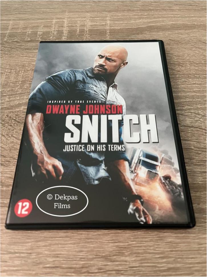 Dvd Snitch - Dwayne Johnson, Cd's en Dvd's, Dvd's | Actie, Gebruikt, Vanaf 12 jaar, Ophalen of Verzenden