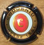 Spaanse Cavacapsule CODORNIU zwart & donkerkoper nr. 24a, Verzamelen, Ophalen of Verzenden, Nieuw, Spanje, Overige typen