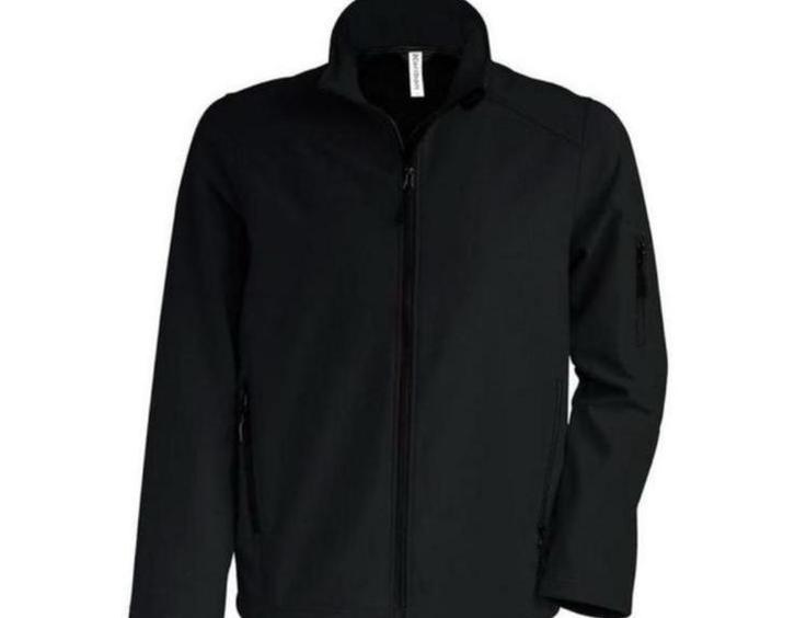 Heren jas Kariban , L, Kleding | Heren, Jassen | Zomer, Nieuw, Maat 52/54 (L), Zwart, Ophalen of Verzenden