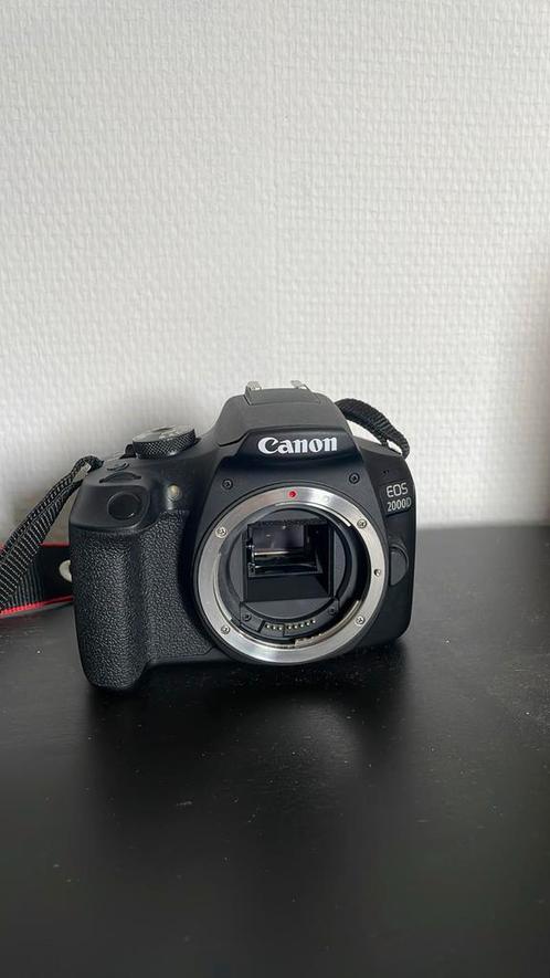 Canon EOS 2000D, Audio, Tv en Foto, Fotocamera's Digitaal, Zo goed als nieuw, Spiegelreflex, Canon, Ophalen