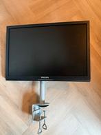 Philips Brilliance 240S Monitor met Standaard, Computers en Software, Monitoren, Ophalen, Gebruikt, Full HD, DVI
