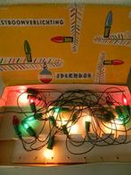 Oude gekleurde kerstboom verlichting Splendor, Diversen, Kerst, Ophalen of Verzenden, Gebruikt