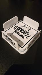 Moonshine coasters onderzetter. 3D print, Ophalen of Verzenden, Nieuw