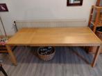 Uitschuifbare tafel, Huis en Inrichting, Tafels | Eettafels, Ophalen, Gebruikt, 200 cm of meer, 50 tot 100 cm