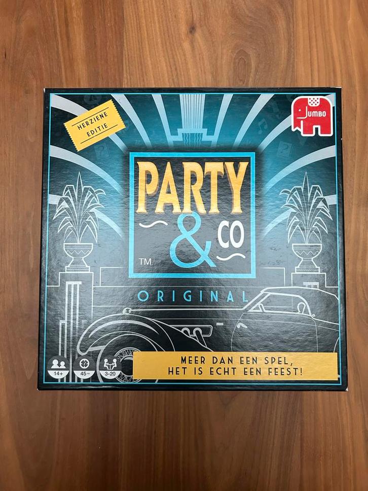 Party & Co Original Gezelschapsspel, Hobby en Vrije tijd, Gezelschapsspellen | Bordspellen, Zo goed als nieuw, Drie of vier spelers