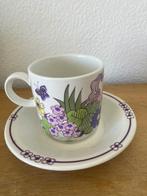 Vintage Turi design kop en schotel, Ophalen of Verzenden, Zo goed als nieuw, Overige stijlen, Kop(pen) en/of Schotel(s)