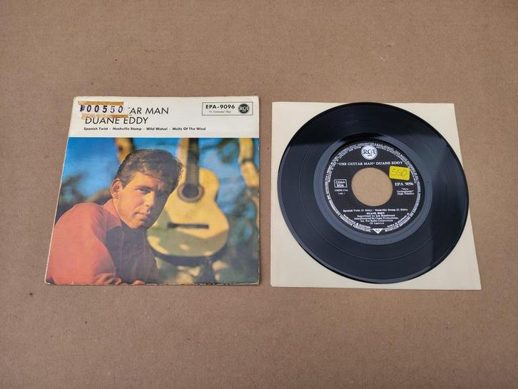 Single EP: Duane Eddy - The Guitar Man (1963), Cd's en Dvd's, Vinyl Singles, Gebruikt, EP, Pop, 7 inch, Verzenden