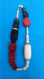 Ivoren Halsketting 25cm, Sieraden, Tassen en Uiterlijk, Kettingen, Ophalen of Verzenden, Gebruikt, Beige, Overige materialen