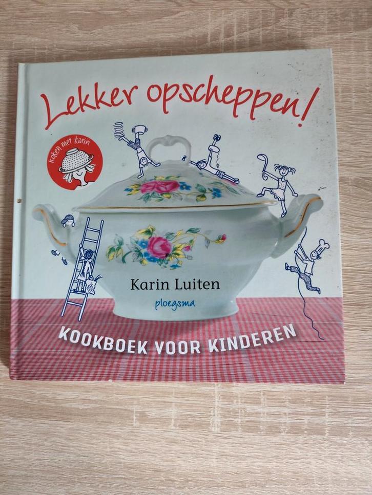 Karin Luiten - Lekker opscheppen!, Boeken, Kinderboeken | Jeugd | onder 10 jaar, Zo goed als nieuw, Non-fictie, Ophalen