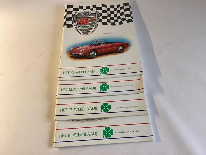 Alfa Romeo Club - Het Klaverblaadje - Tijdschriften, Boeken, Auto's | Boeken, Zo goed als nieuw, Alfa Romeo, Ophalen of Verzenden