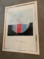 Vintage litho EUGENIO CARMI Cerchio magico lithograph., Ophalen
