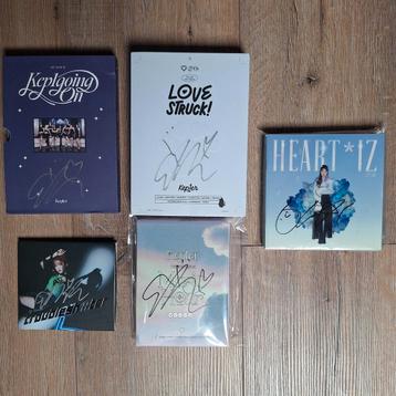 Kep1er Hikaru Iz*One Hitomi signed albums beschikbaar voor biedingen