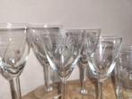 Prachtige glaasjes met geslepen glas., Antiek en Kunst, Ophalen of Verzenden