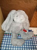 Grijs konijn knuffel Action ZD Trading 41 cm groot, Kinderen en Baby's, Speelgoed | Knuffels en Pluche, Ophalen of Verzenden, Konijn