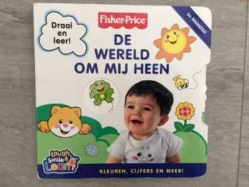 Fisher Price Boekje: De wereld om mij heen, met draaischijf beschikbaar voor biedingen