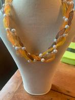 Parel, lintjes  (collier ), Ophalen of Verzenden, Nieuw, Overige kleuren, Overige materialen
