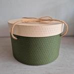Hat box, Ophalen of Verzenden, Zo goed als nieuw, Rond, Minder dan 25 cm