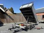 Henra Elektrische 3 zijdige kipper aanhanger 330x180 2700KG, Gebruikt