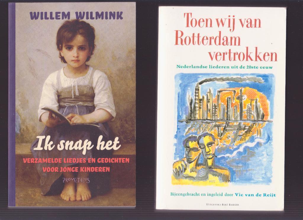2 boeken met gedichten en liederen / teksten, Boeken, Ophalen of Verzenden, Gelezen, Overige onderwerpen