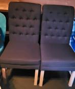 antraciet grijze stoelen., Ophalen, Zo goed als nieuw, Grijs