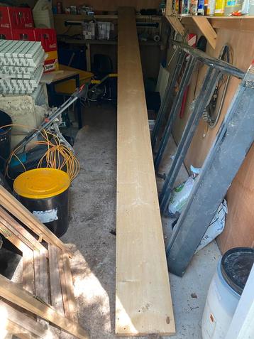 Houten steun balk plank 515 cm x 29 cm x 7 cm beschikbaar voor biedingen