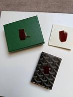 Goyard Saint-Pierre Cardholder Wallet Black Tan, Sieraden, Tassen en Uiterlijk, Portemonnees, Overige merken, Zwart, Nieuw, Ophalen of Verzenden