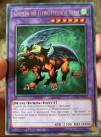 Yu-Gi-Oh! Chimera the Flying Mythical Beast MZMI 1st Ed !, Hobby en Vrije tijd, Verzamelkaartspellen | Yu-gi-Oh!, Verzenden, Zo goed als nieuw