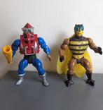 MOTU Vintage He-man: Mekaneck (1983) + Buzz-off (1983), Ophalen of Verzenden, Gebruikt