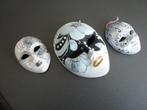 Venetiaanse maskers zeer decoratief van keramiek, Ophalen of Verzenden, Gebruikt