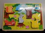 Mini Matters Houten Puzzel - Bosdieren, Ophalen of Verzenden, Nieuw, Puzzelen