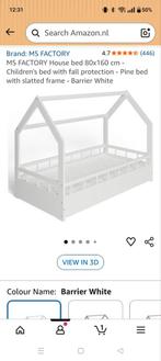 Bedhuisje met lattenbodem kind, Ophalen, 70 tot 85 cm, 140 tot 160 cm, Zo goed als nieuw