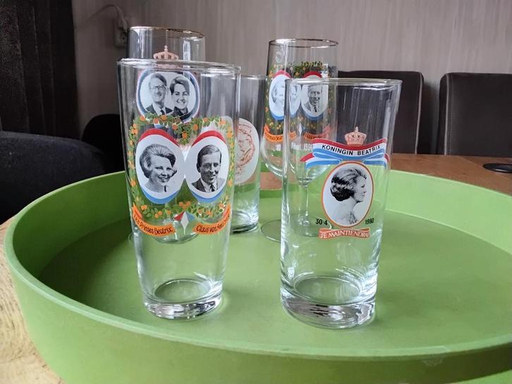 Verzamelingen glazen koningshuis, Verzamelen, Koninklijk Huis en Royalty, Nieuw, Servies, Nederland, Ophalen