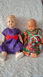 Twee oude celluloid poppen, gemerkt, Ophalen of Verzenden