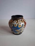 Rhodian Gouda Plateel Vaas., Ophalen of Verzenden