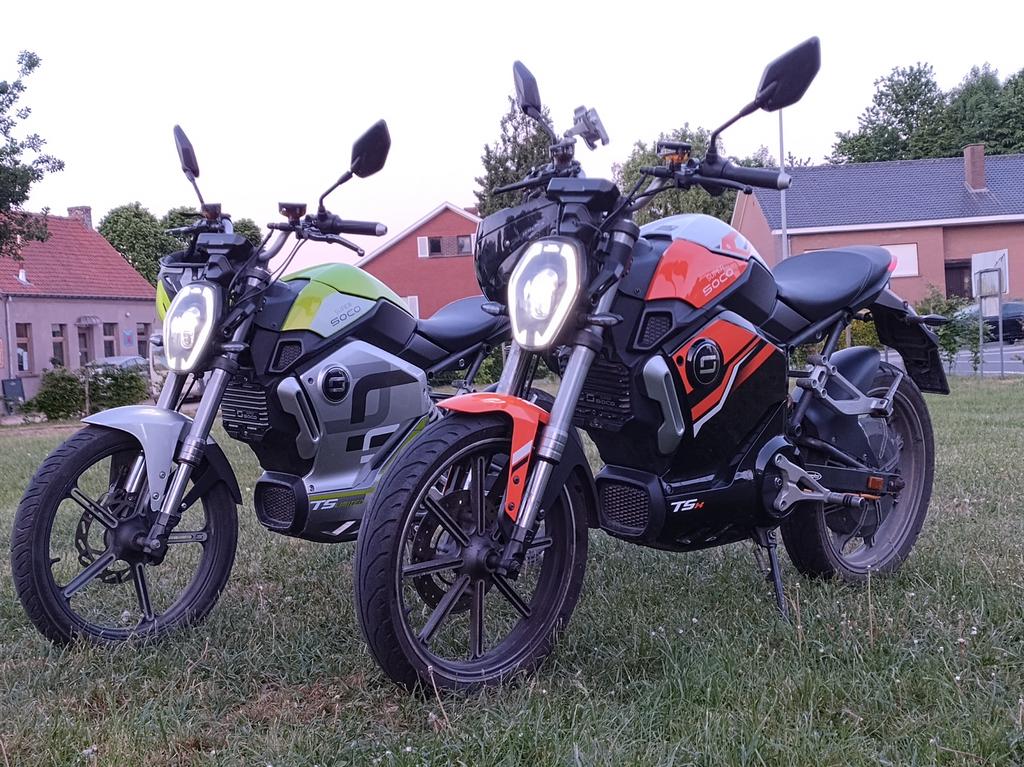 2x Super Soco (TS Limited + TSX) | Ideale elektrische set!, Fietsen en Brommers, Brommers | Overige merken, Zo goed als nieuw