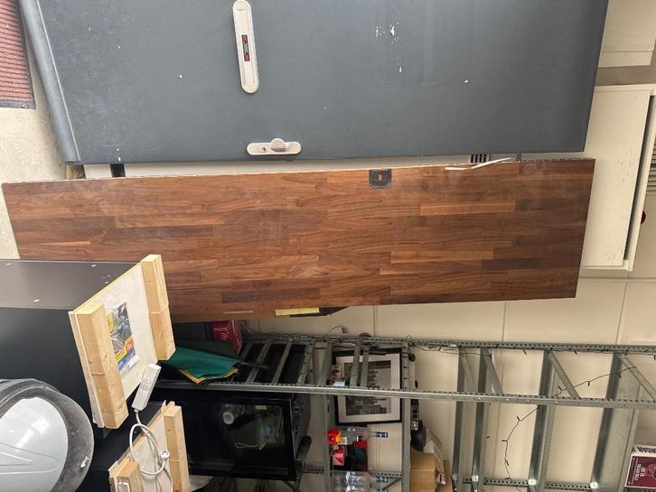 IKEA KARBLY WERKBLAD GRATIS, Doe-het-zelf en Verbouw, Platen en Panelen, Zo goed als nieuw, Hout, 20 tot 50 mm, Ophalen