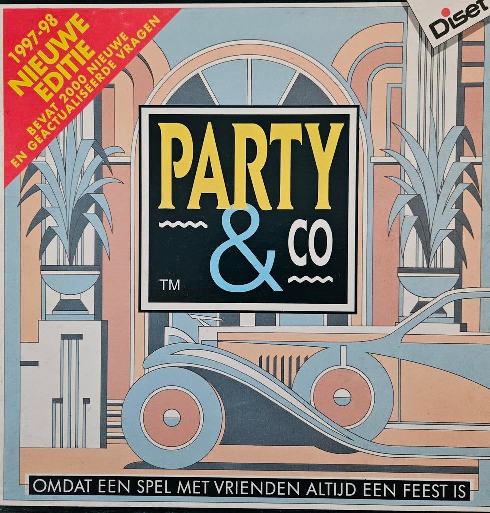 Party & Co - Nieuwe Editie!, Gebruikt, Vijf spelers of meer, Ophalen of Verzenden, Diset