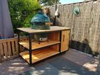 Stoere buitenkeuken tafel / BBQ meubel van douglas & staal, Ophalen, Houtskool, Zelf gemaakt, Nieuw