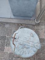 Zinken vuilnisemmer, nette staat ,goede bodem, Antiek en Kunst, Curiosa en Brocante, Ophalen