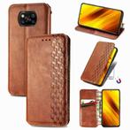 Poco X3 / X3 NFC / X3 Pro PU Lederen Wallet Case Set _ Bruin, Nieuw, Hoesje of Tasje, Hoesjes, Verzenden