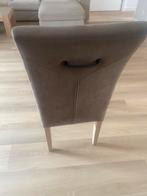 Grijze Stoelen Set van 4, Drie, Ophalen of Verzenden, Zo goed als nieuw, Grijs