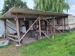 Overkapping schuur sandwichpanelen balken bouw, Ophalen, Gebruikt