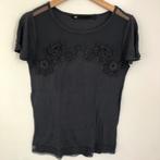 Antraciet kleurig shirtje van de WE - mt S, Maat 38/40 (M), WE, Ophalen of Verzenden, Zo goed als nieuw