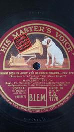 78t Jazz: Marlene Dietrich, Ophalen of Verzenden, Gebruikt, 10 inch