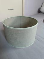 Leuke mintgroene lampenkap, Ophalen of Verzenden, Zo goed als nieuw, Rond, 25 tot 50 cm