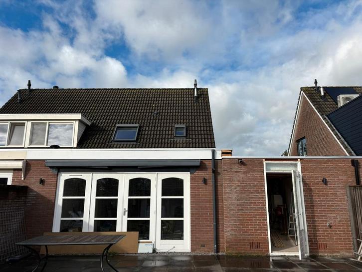 Velux Dakraam met Rolluik kunstof - Antraciet, Doe-het-zelf en Verbouw, Glas en Ramen, Zo goed als nieuw, Dakraam, 80 tot 120 cm