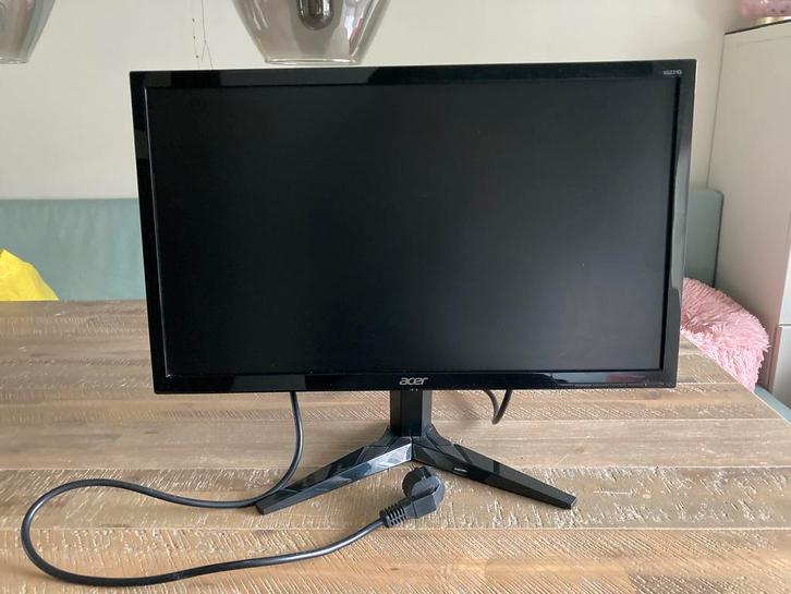 LCD Monitor Acer KG221Q, Computers en Software, Monitoren, Gebruikt, 60 Hz of minder, HDMI, VGA, Gaming, Ingebouwde speakers, Hoofdtelefoonaansluiting